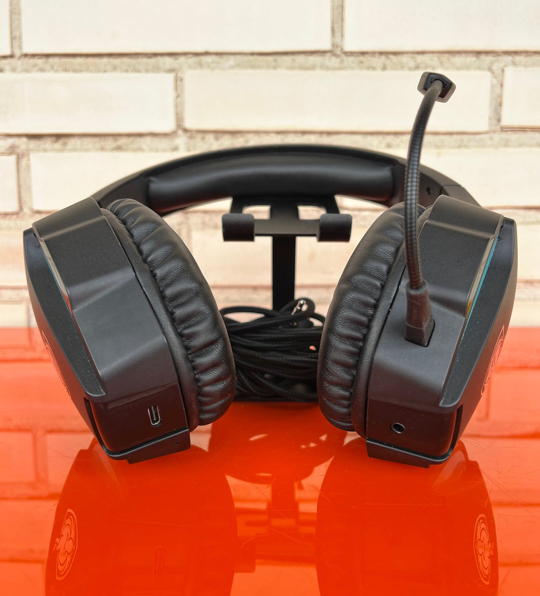 Cascos Gaming con Micrófono - Videojuegoos