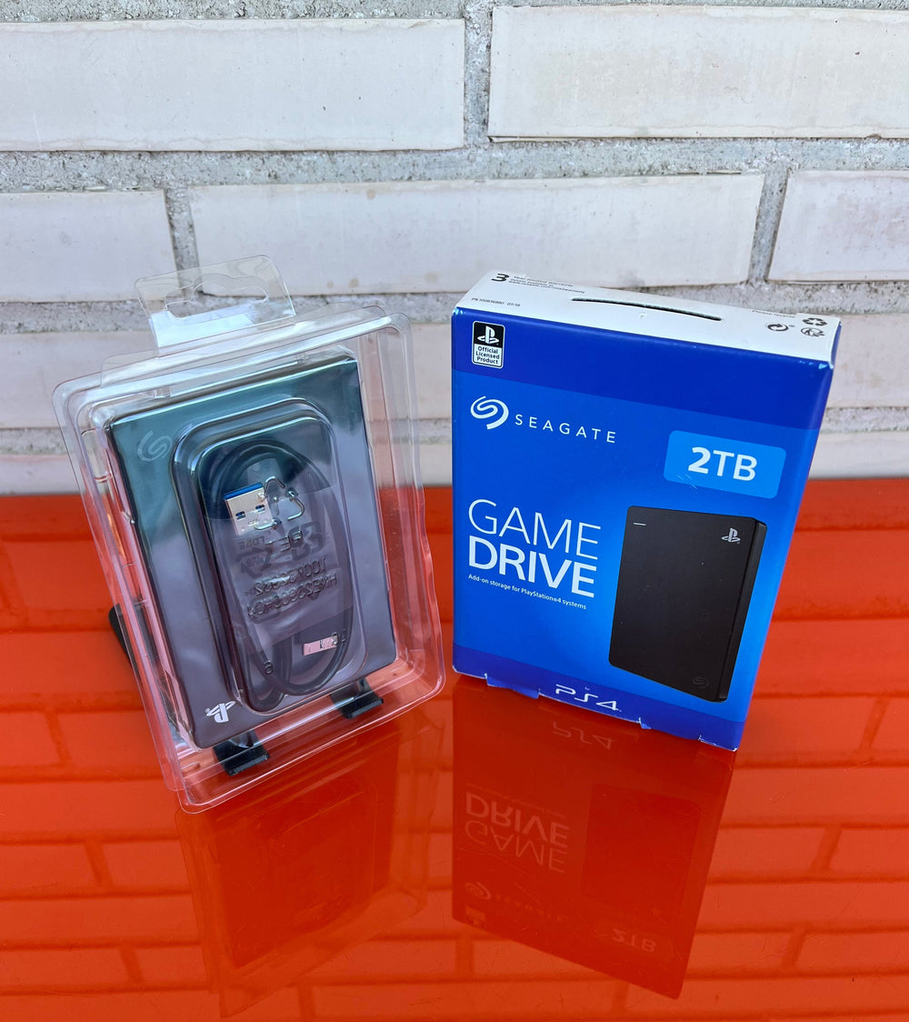 Disco Duro Seagate 2TB PS4 Game Drive - Videojuegoos