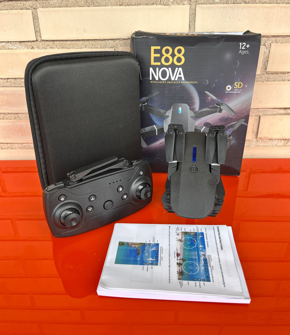 E88 Nova - Mini Drone con Cámara - Videojuegoos