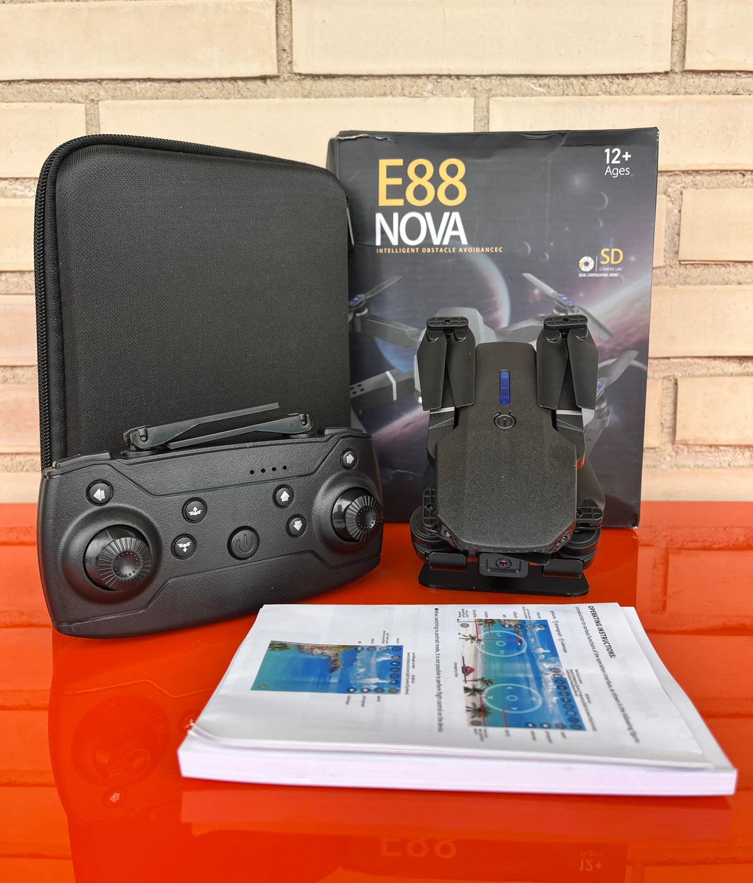 E88 Nova - Mini Drone con Cámara - Videojuegoos
