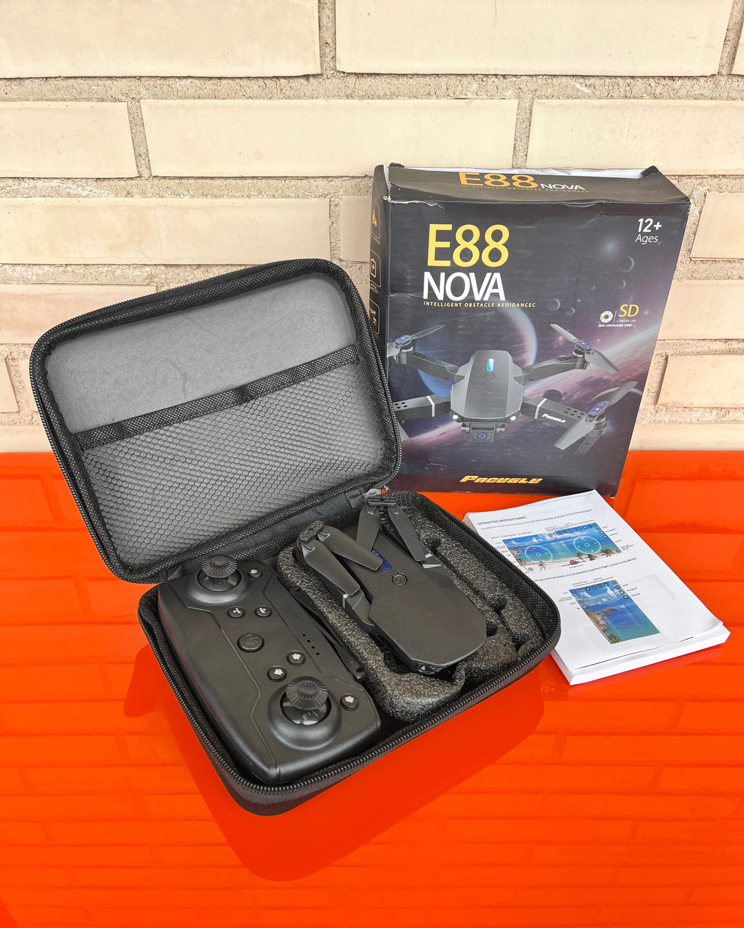 E88 Nova - Mini Drone con Cámara - Videojuegoos