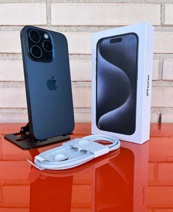iPhone 15 Pro 128GB Azul - Videojuegoos