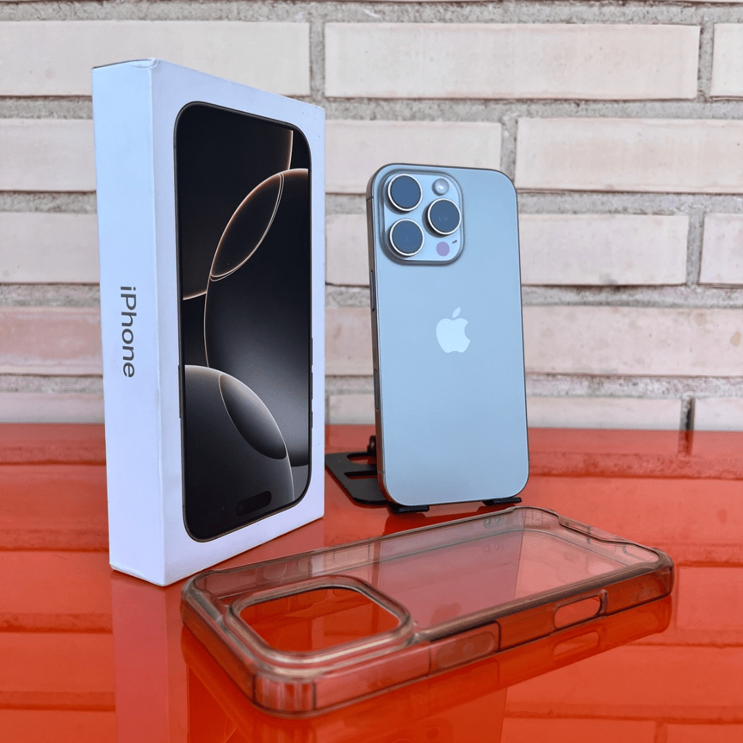 iPhone 16 Pro 128GB - Plata - Videojuegoos