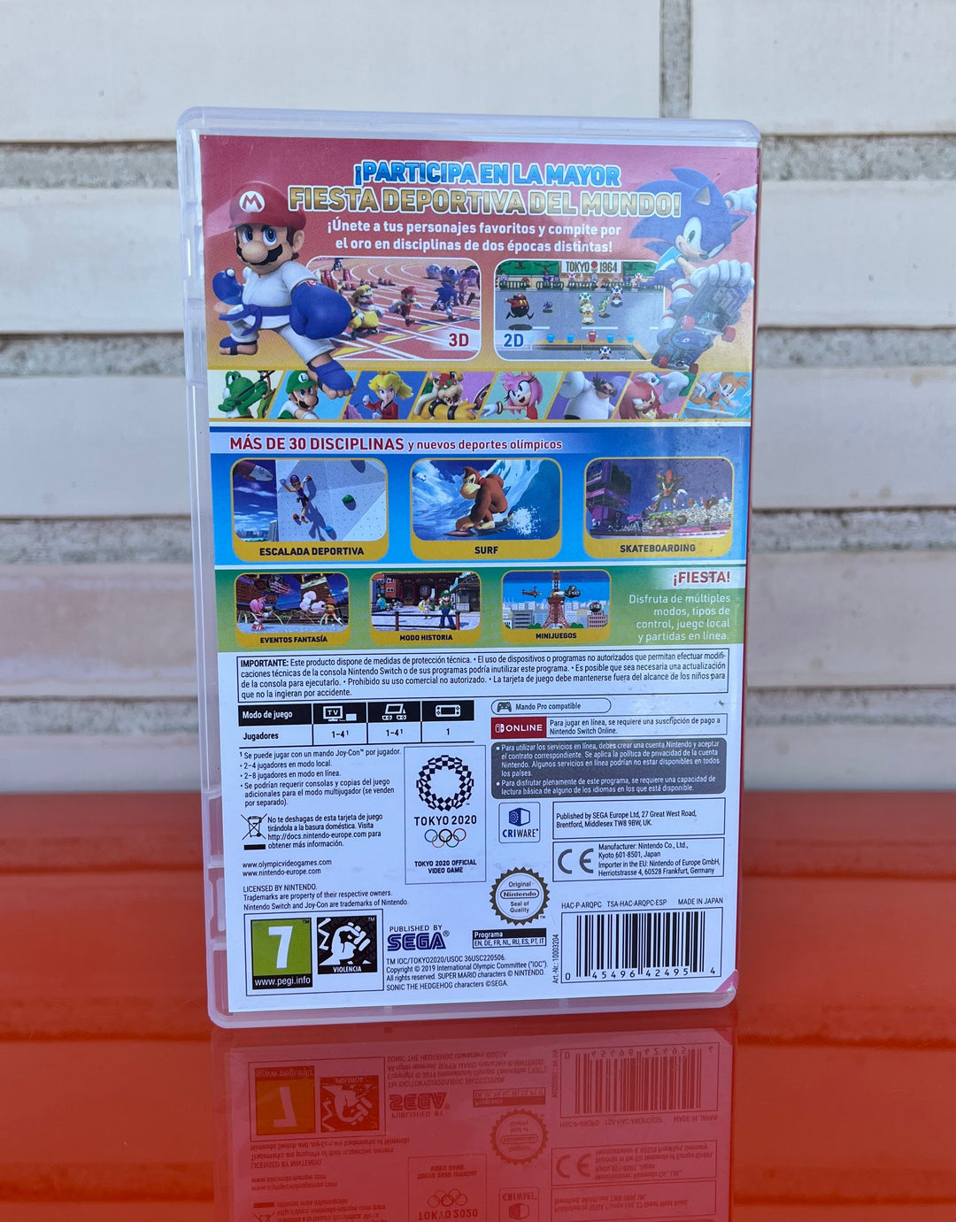 Mario & Sonic Juegos Olímpicos Tokyo 2020 Switch - Videojuegoos
