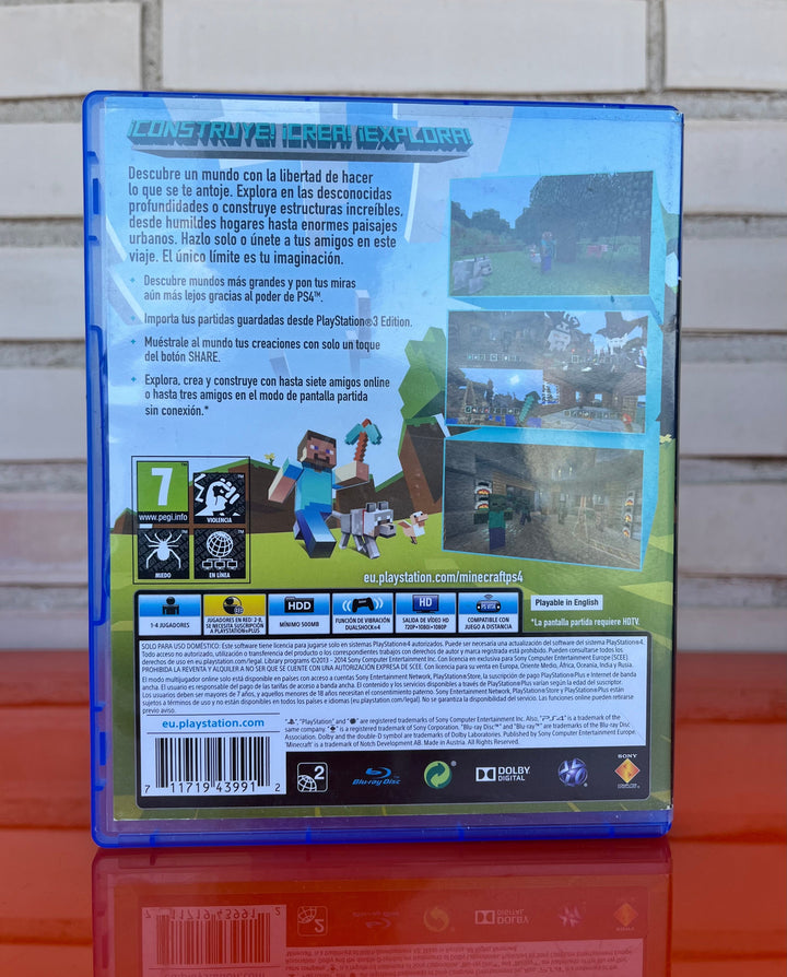 Minecraft PS4 (PlayStation 4) - Videojuegoos