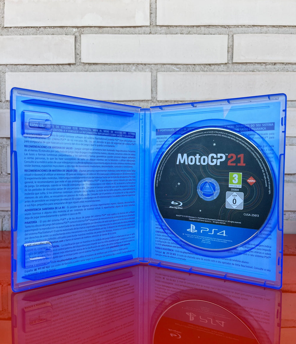 MotoGP 21 PS4 (PlayStation 4) - Videojuegoos