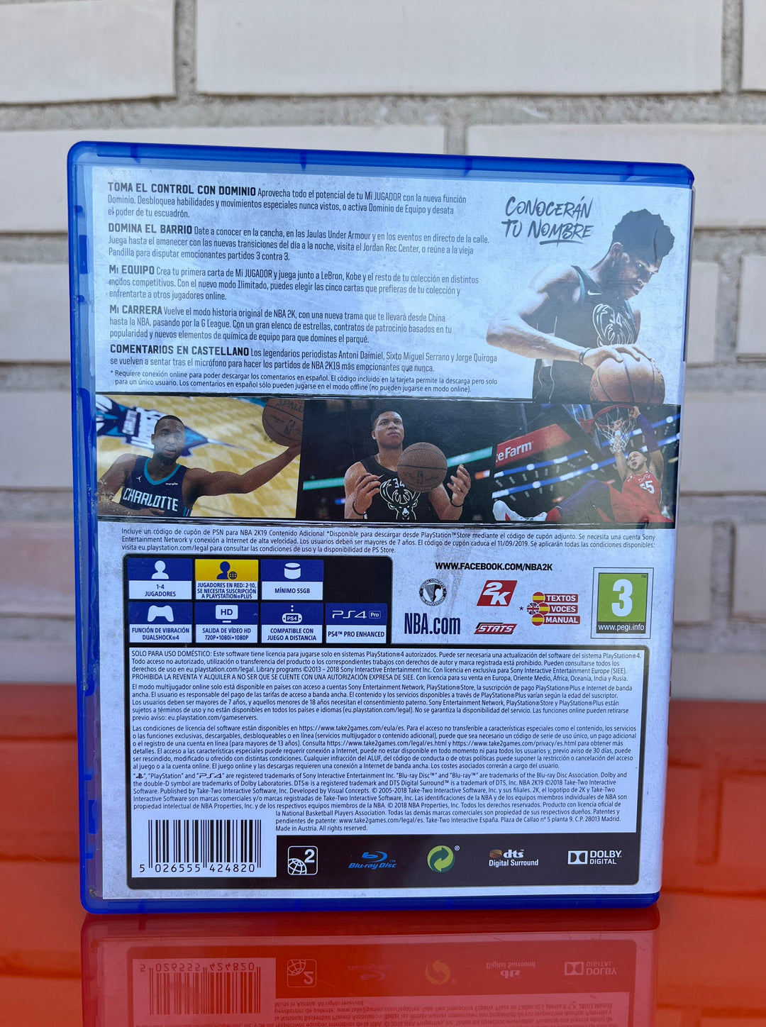 NBA2K19 PS4 (PlayStation 4) - Videojuegoos