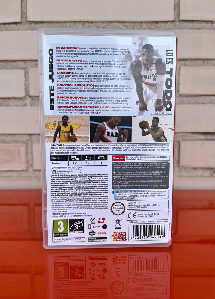 NBA2K21 Nintendo Switch - Videojuegoos