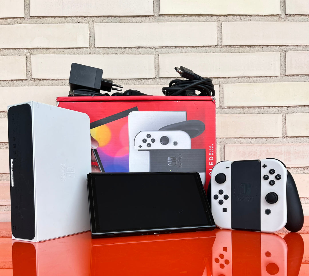 Nintendo Switch OLED Blanca - Videojuegoos