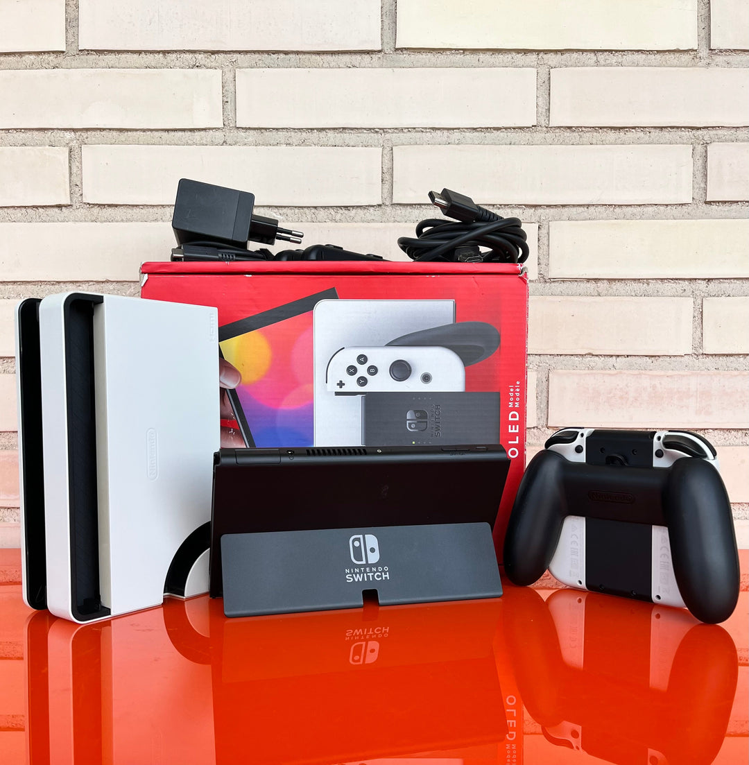 Nintendo Switch OLED Blanca - Videojuegoos