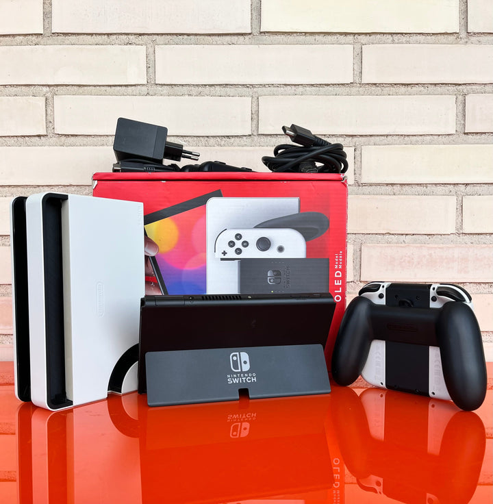 Nintendo Switch OLED Blanca - Videojuegoos