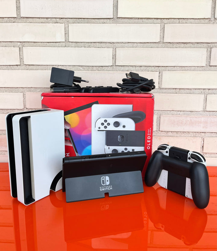 Nintendo Switch OLED Blanca - Videojuegoos