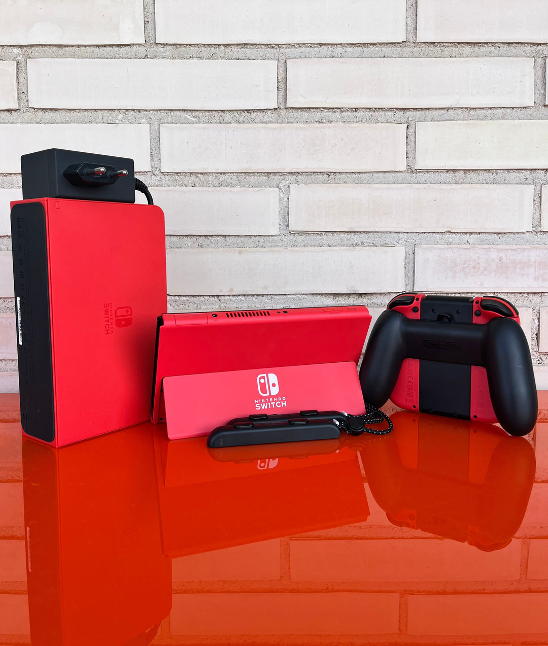Nintendo Switch OLED Edición Mario Roja - Videojuegoos