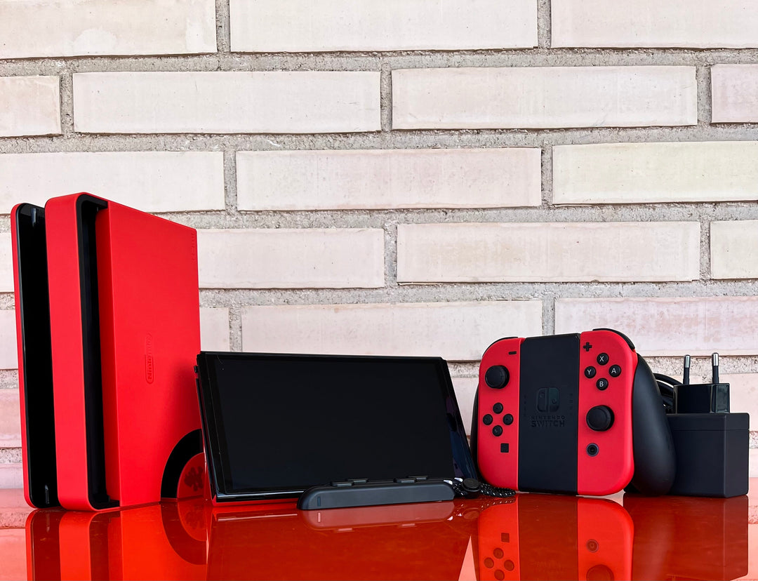 Nintendo Switch OLED Edición Mario Roja - Videojuegoos
