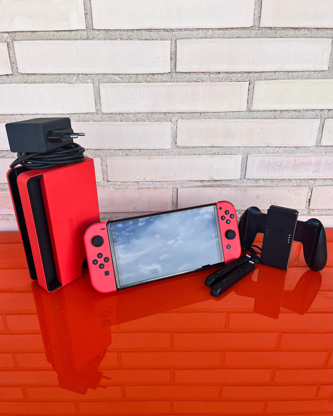 Nintendo Switch OLED Edición Mario Roja - Videojuegoos