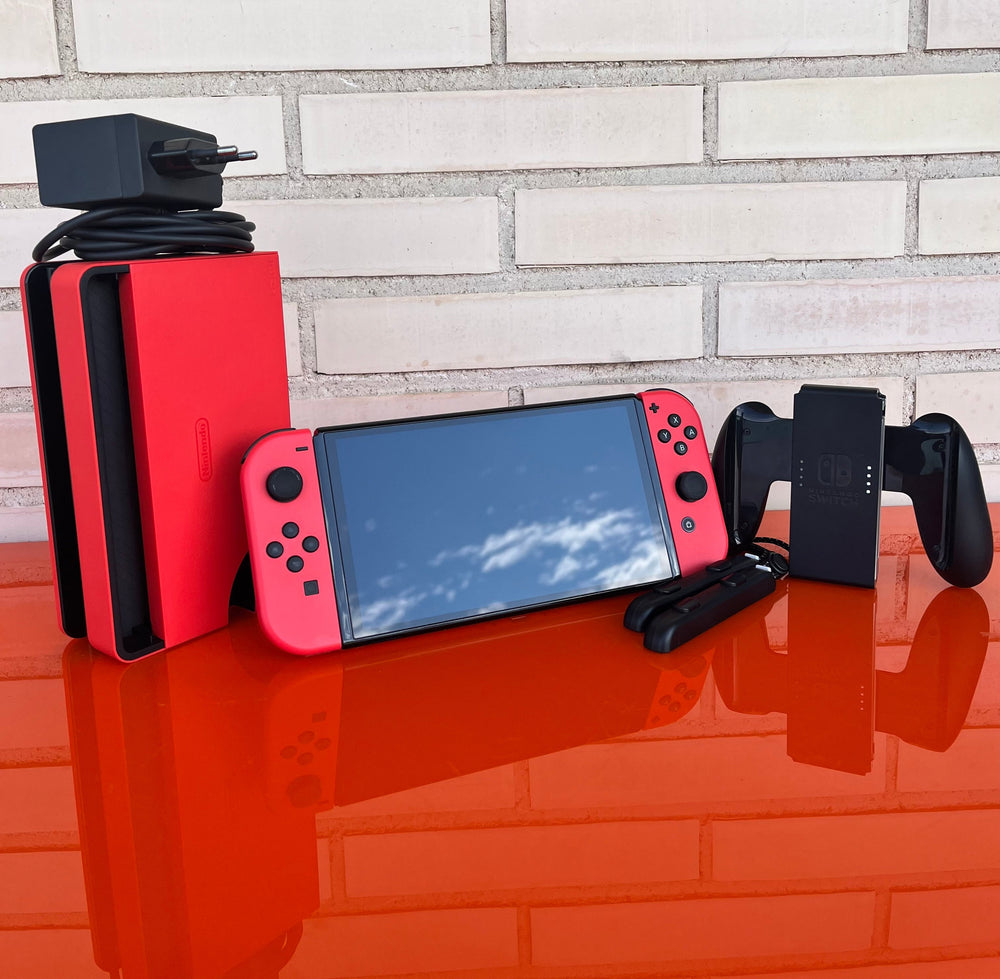 Nintendo Switch OLED Edición Mario Roja - Videojuegoos