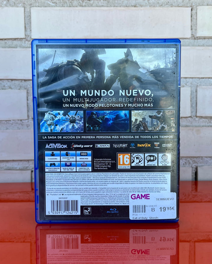 PS4 Call of Duty Ghosts - Videojuegoos