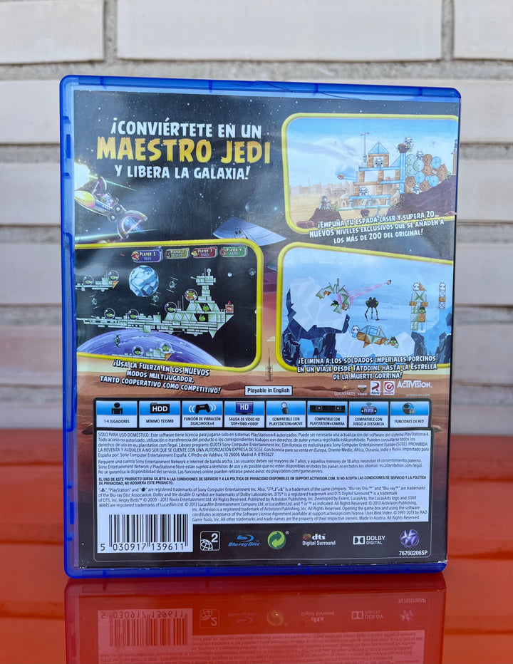 PS4 (PlayStation 4) Angry Birds Star Wars - Videojuegoos
