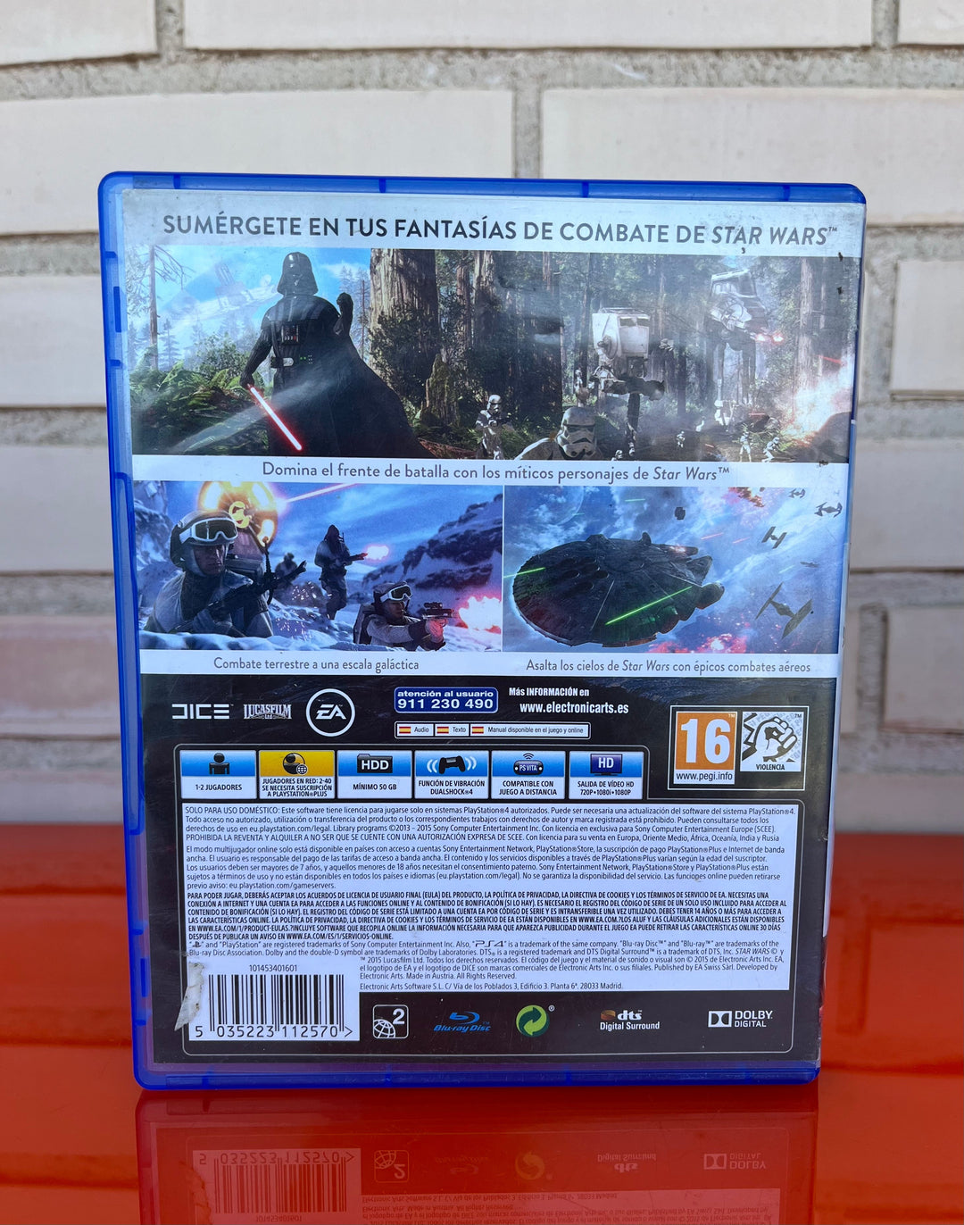 PS4 (PlayStation 4) Star Wars Battlefront - Videojuegoos