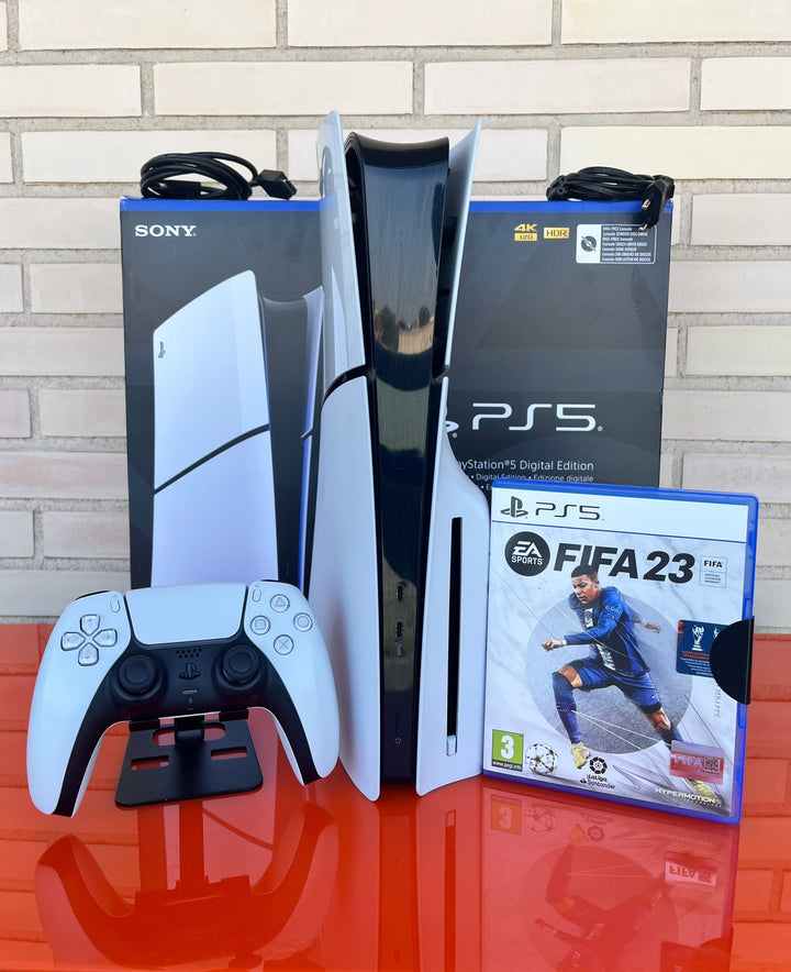 PS5 (PlayStation 5) blanca - Slim - Videojuegoos